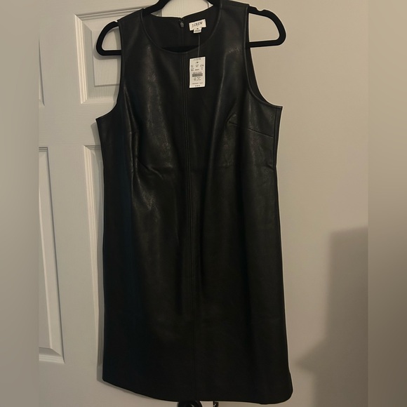J. Crew Factory Dresses & Skirts - Faux leather dress